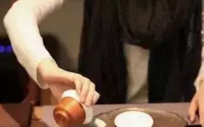 三才蓋碗的正確拿法，三才蓋碗抓碗法圖解