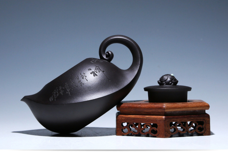 創(chuàng)意別致紫砂壺，個(gè)性手工美型外觀紫砂壺